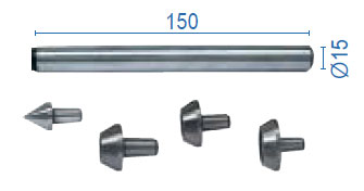 Satz Zentrierkonen 0 - 30,5 mm